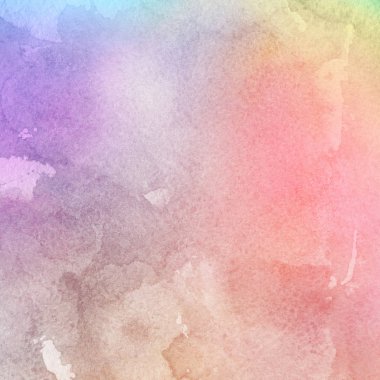 sulu boya boyama doku ile çok renkli arka plan