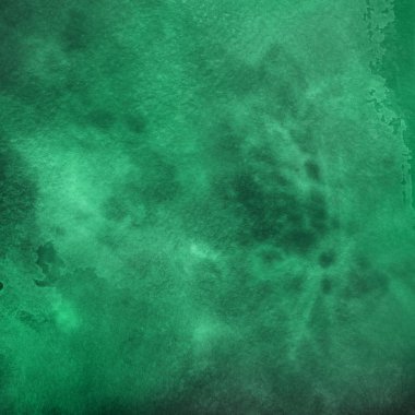 suluboya desenli yeşil soyut arkaplan