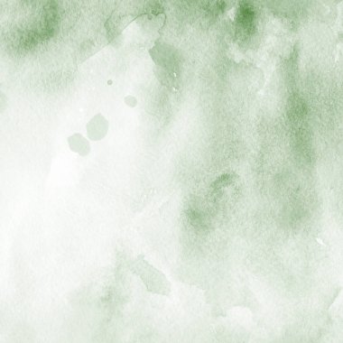 suluboya desenli yeşil soyut arkaplan