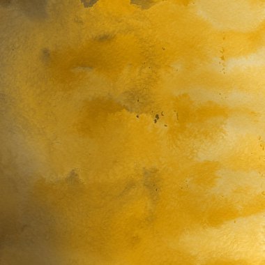 sulu boya boyama doku ile koyu sarı arka plan