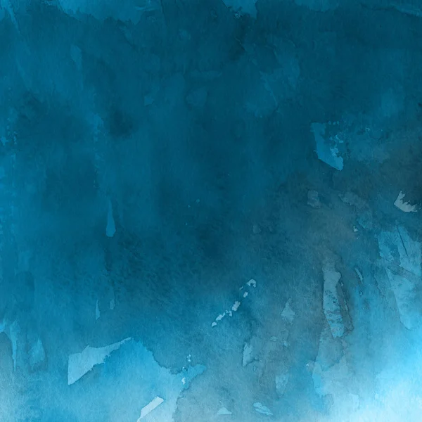 sulu boya boyama doku ile mavi arka plan