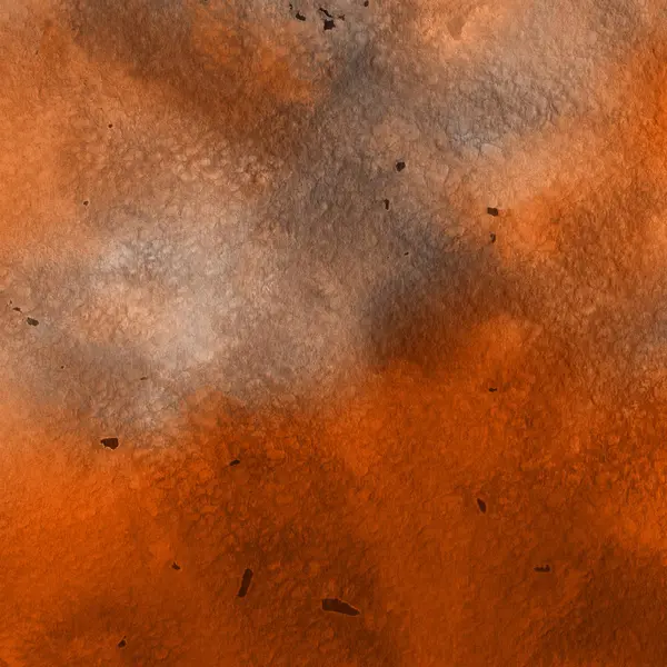 Oranje Aquarel Verf Textuur Abstracte Achtergrond — Stockfoto