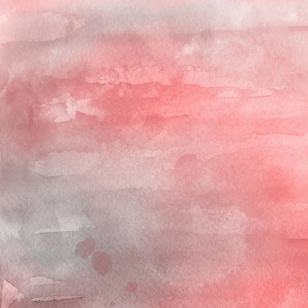 Rote Aquarellfarbe Textur Abstrakter Hintergrund — Stockfoto