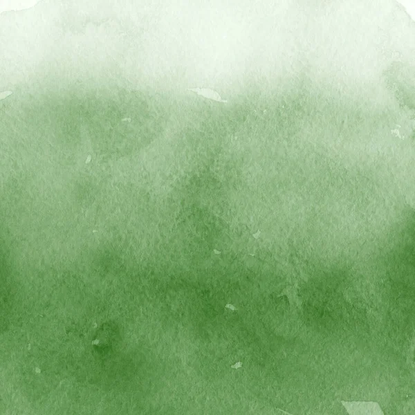 Fond Abstrait Vert Avec Texture Peinture Aquarelle — Photo