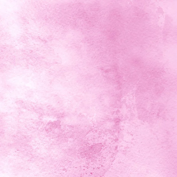 Rózsaszín Akvarell Festék Textúra Absztrakt Háttér — Stock Fotó