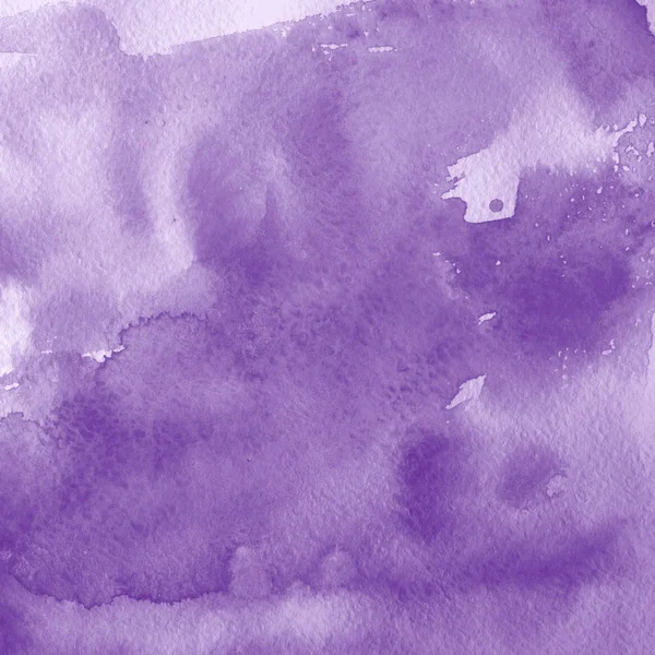 Violet Watercolor Paint Texture Abstract Background — Stock Photo, Image