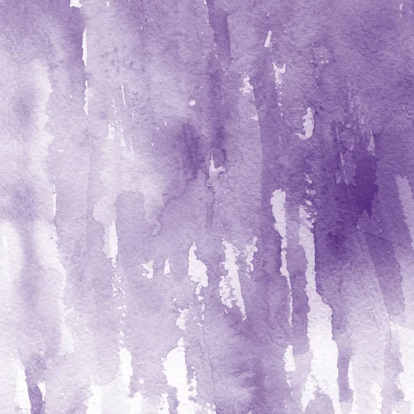 Violet Watercolor Paint Texture Abstract Background — Stock Photo, Image