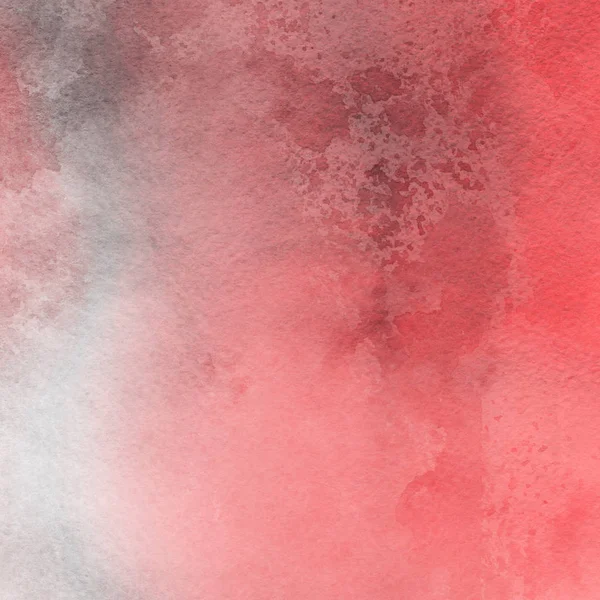 Texture Vernice Acquerello Rosso Sfondo Astratto — Foto Stock
