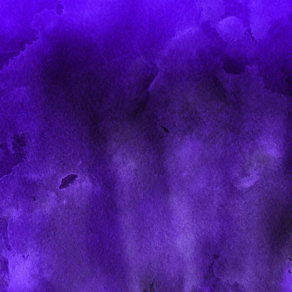 Peinture Aquarelle Violette Texture Fond Abstrait — Photo