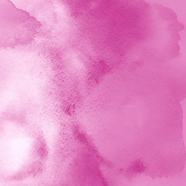 Peinture Aquarelle Rose Texture Fond Abstrait — Photo