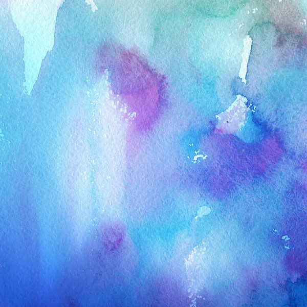 Vícebarevná Pozadí Abstraktní Akvarel Malování Texturou — Stock fotografie
