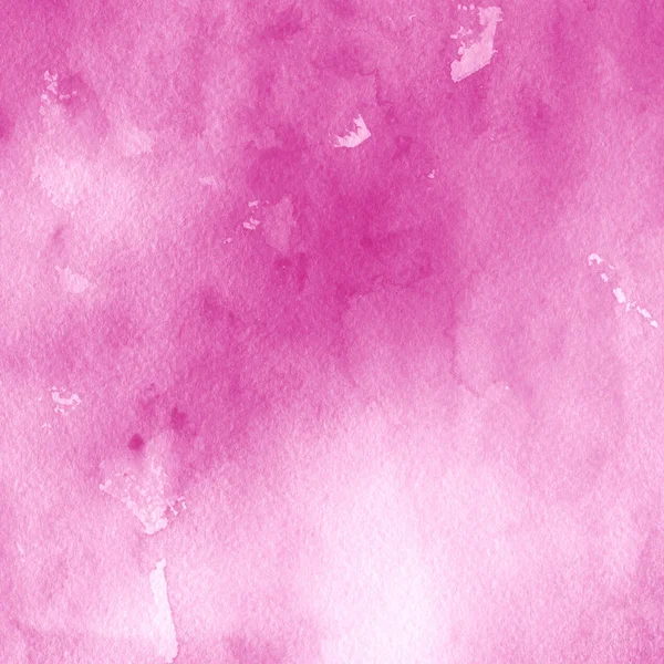 Rosa Aquarellfarbe Textur Abstrakter Hintergrund — Stockfoto