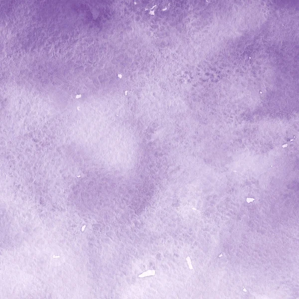 Peinture Aquarelle Violette Texture Fond Abstrait — Photo