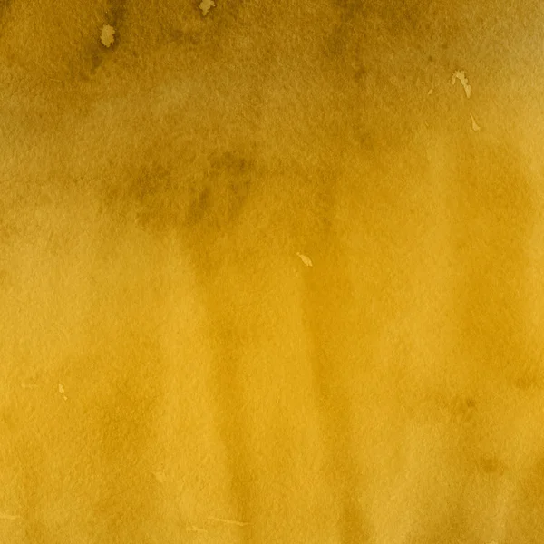 Sulu Boya Boyama Doku Ile Koyu Sarı Arka Plan — Stok fotoğraf