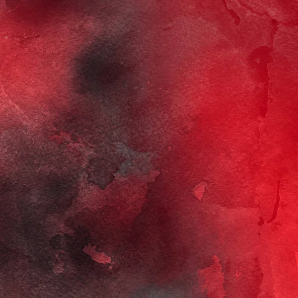Текстура Червоної Акварельної Фарби Абстрактний Фон — стокове фото