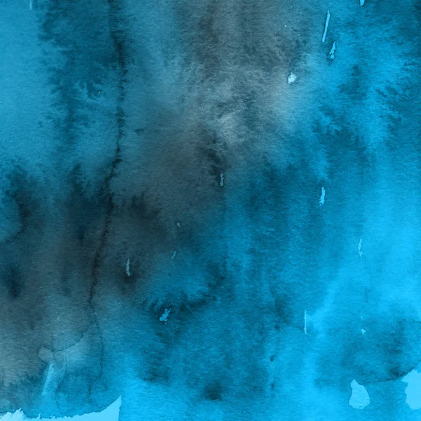 sulu boya boyama doku ile mavi arka plan