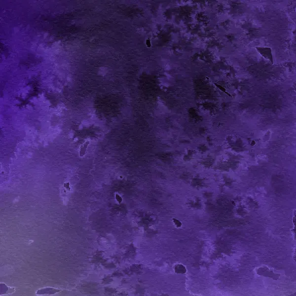 Violet Aquarel Verf Textuur Abstracte Achtergrond — Stockfoto