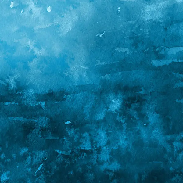 Blue Abstract Background Watercolor Paint Texture — Stock Photo, Image