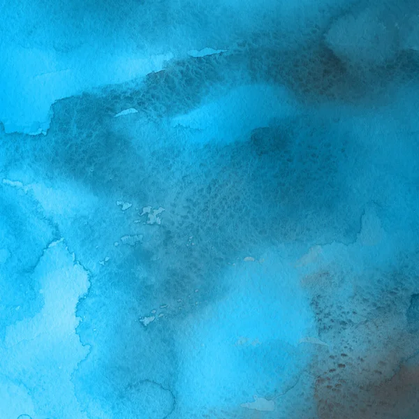 sulu boya boyama doku ile mavi arka plan