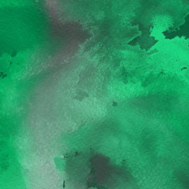 suluboya desenli yeşil soyut arkaplan