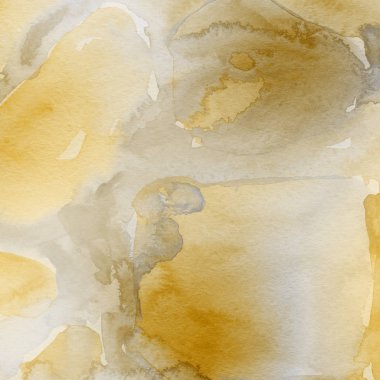 sulu boya boyama doku ile sarı arka plan