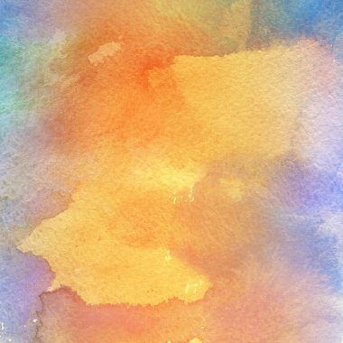 sulu boya boyama doku ile çok renkli arka plan