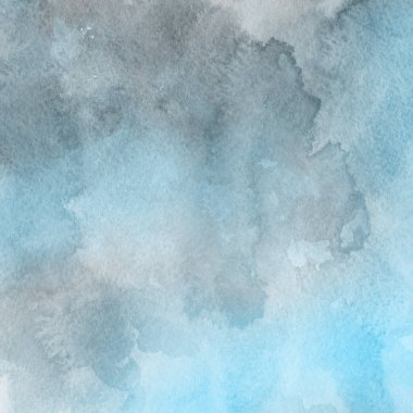 sulu boya boyama doku ile mavi arka plan