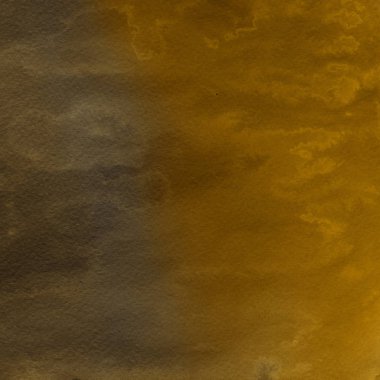 sulu boya boyama doku ile koyu sarı arka plan