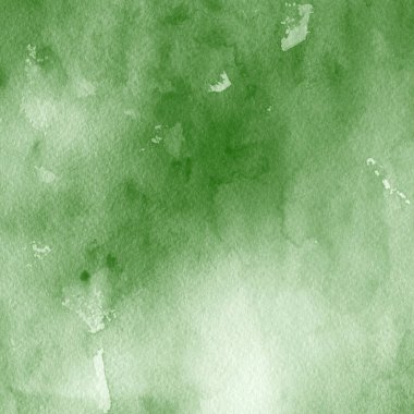 suluboya desenli yeşil soyut arkaplan