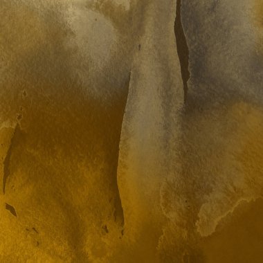 sulu boya boyama doku ile koyu sarı arka plan