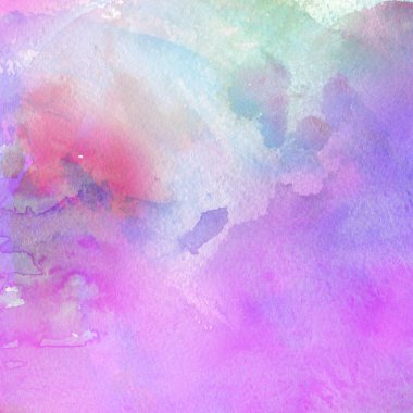 sulu boya boyama doku ile çok renkli arka plan