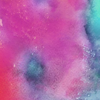 sulu boya boyama doku ile çok renkli arka plan