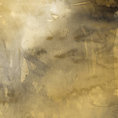 sulu boya boyama doku ile sarı arka plan