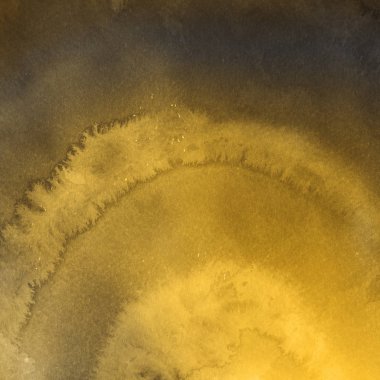 sulu boya boyama doku ile sarı arka plan