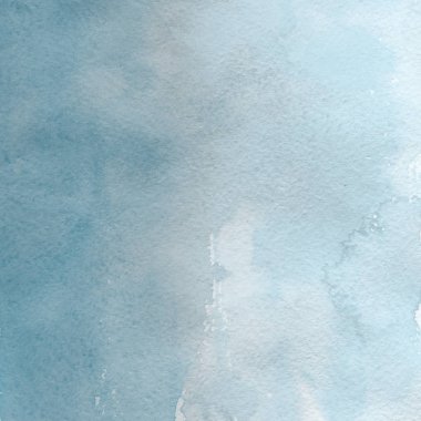 sulu boya boyama doku ile mavi arka plan