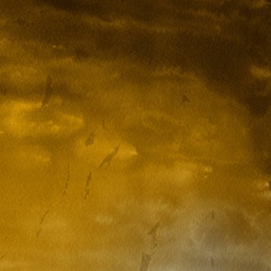 sulu boya boyama doku ile koyu sarı arka plan