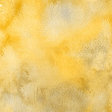 sulu boya boyama doku ile sarı arka plan