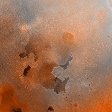 turuncu suluboya boya doku, arka plan