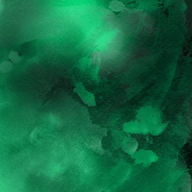 suluboya desenli yeşil soyut arkaplan