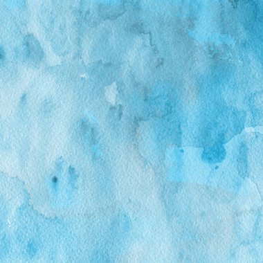 sulu boya boyama doku ile mavi arka plan