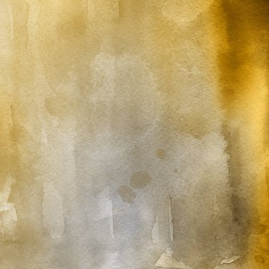 sulu boya boyama doku ile sarı arka plan