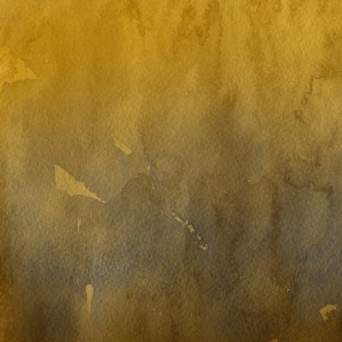 sulu boya boyama doku ile sarı arka plan