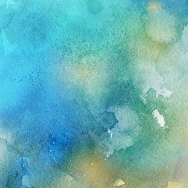 sulu boya boyama doku ile çok renkli arka plan