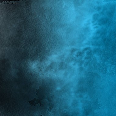 sulu boya boyama doku ile mavi arka plan