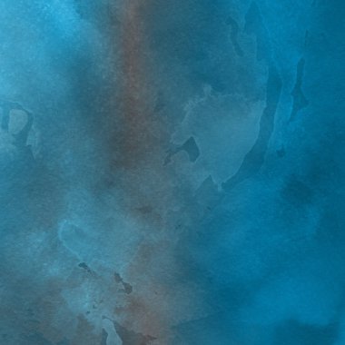 sulu boya boyama doku ile mavi arka plan