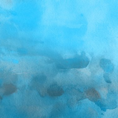 sulu boya boyama doku ile mavi arka plan