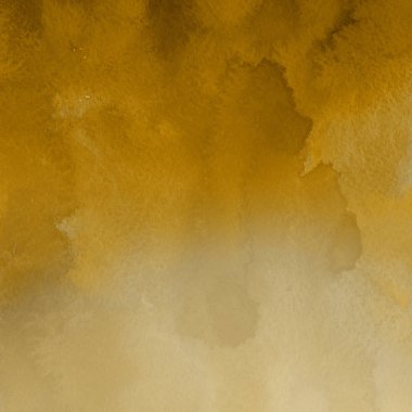 sulu boya boyama doku ile koyu sarı arka plan