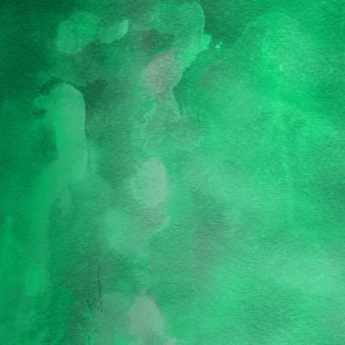 suluboya desenli yeşil soyut arkaplan