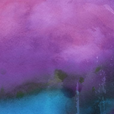 sulu boya boyama doku ile çok renkli arka plan