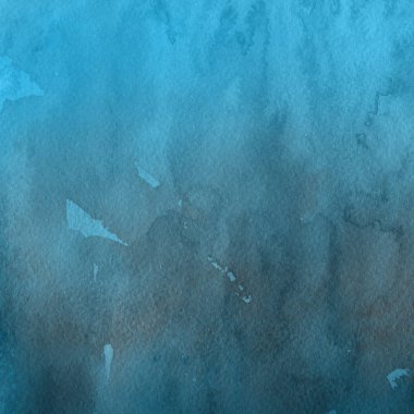 sulu boya boyama doku ile mavi arka plan